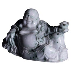 White jade Buddha figurines