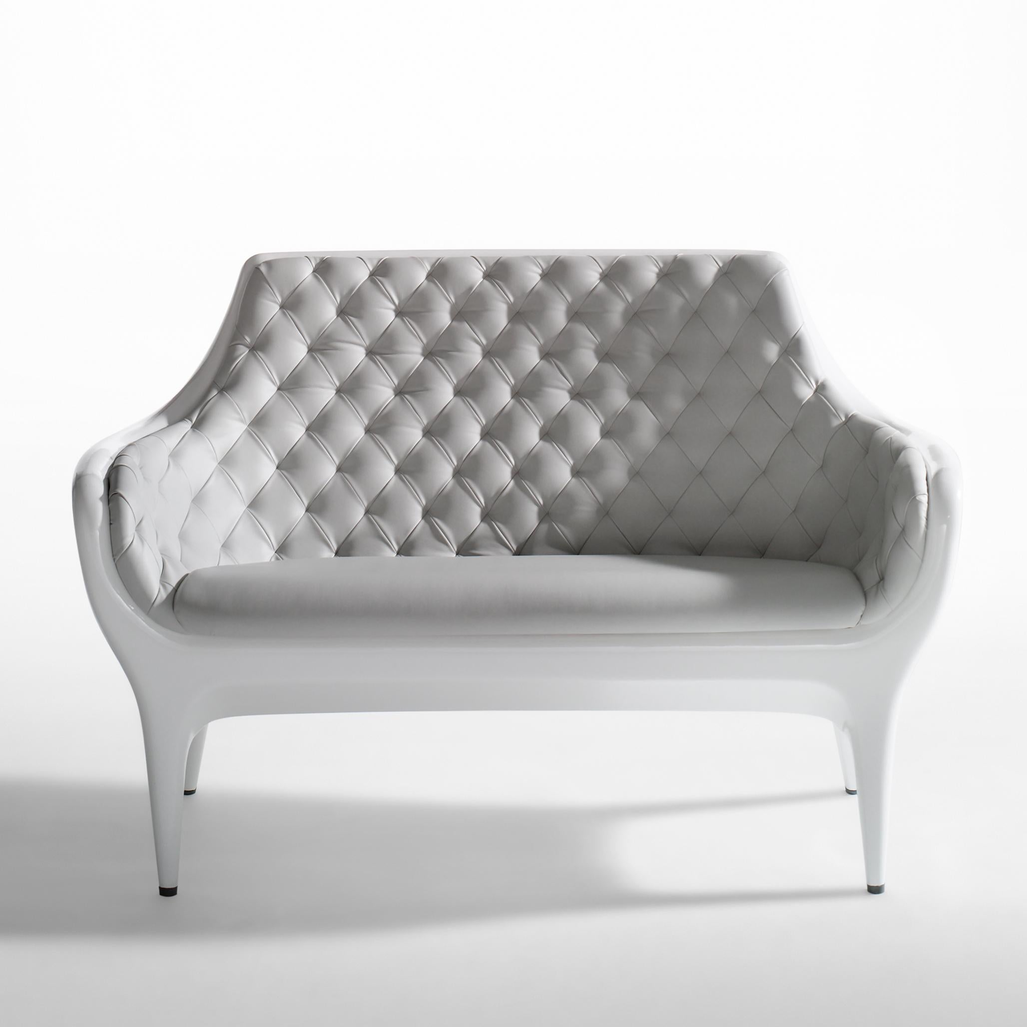Spagnolo Divano contemporaneo Jaime Hayon Bianco Laccato in vendita