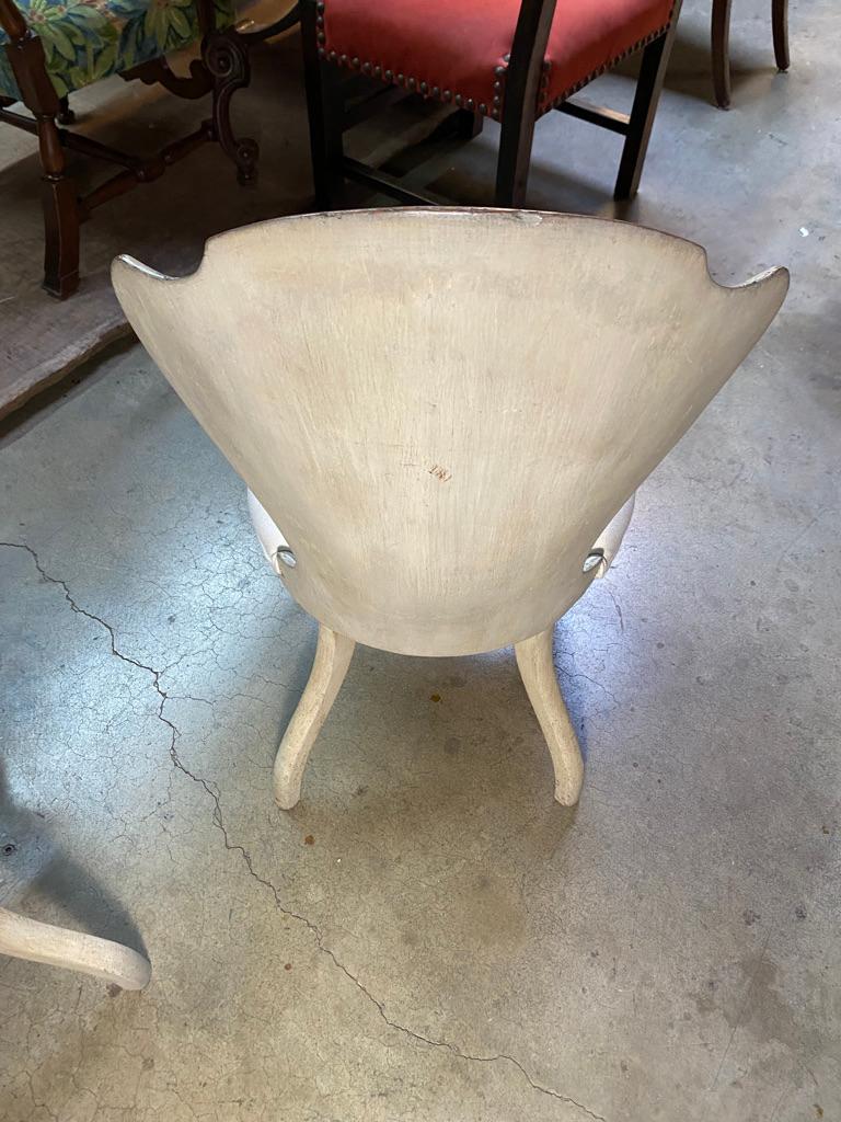 White John Henry Belter Chairs - Set of 2 In Good Condition For Sale In Los Angeles, CA