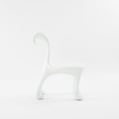White Jordan Mozer Hoodie Chair