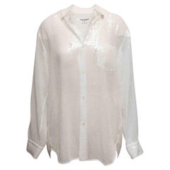 White Junya Watanabe Comme Des Garcons Sequined Button-Up Top Size US S. White Junya Watanabe Comme Des Garcons Comme Des Garcons Button-Up Top Size US S. White Junya Watanabe Comme Des Garcons Sequined Button-Up Top Size US S. White Junya Watanabe Comme Des Garcons Comme Des Garcons Sequined Button-Up Top Size US S. White Junya Watanabe Comme Des Garcons Comme Des Garcons Sequined Button-Up Top Size US S. White Junya Watanabe Comme Des Garcons Comme Des Garcons Comme Des Garcons Sequined Button-Up Top Size US S.