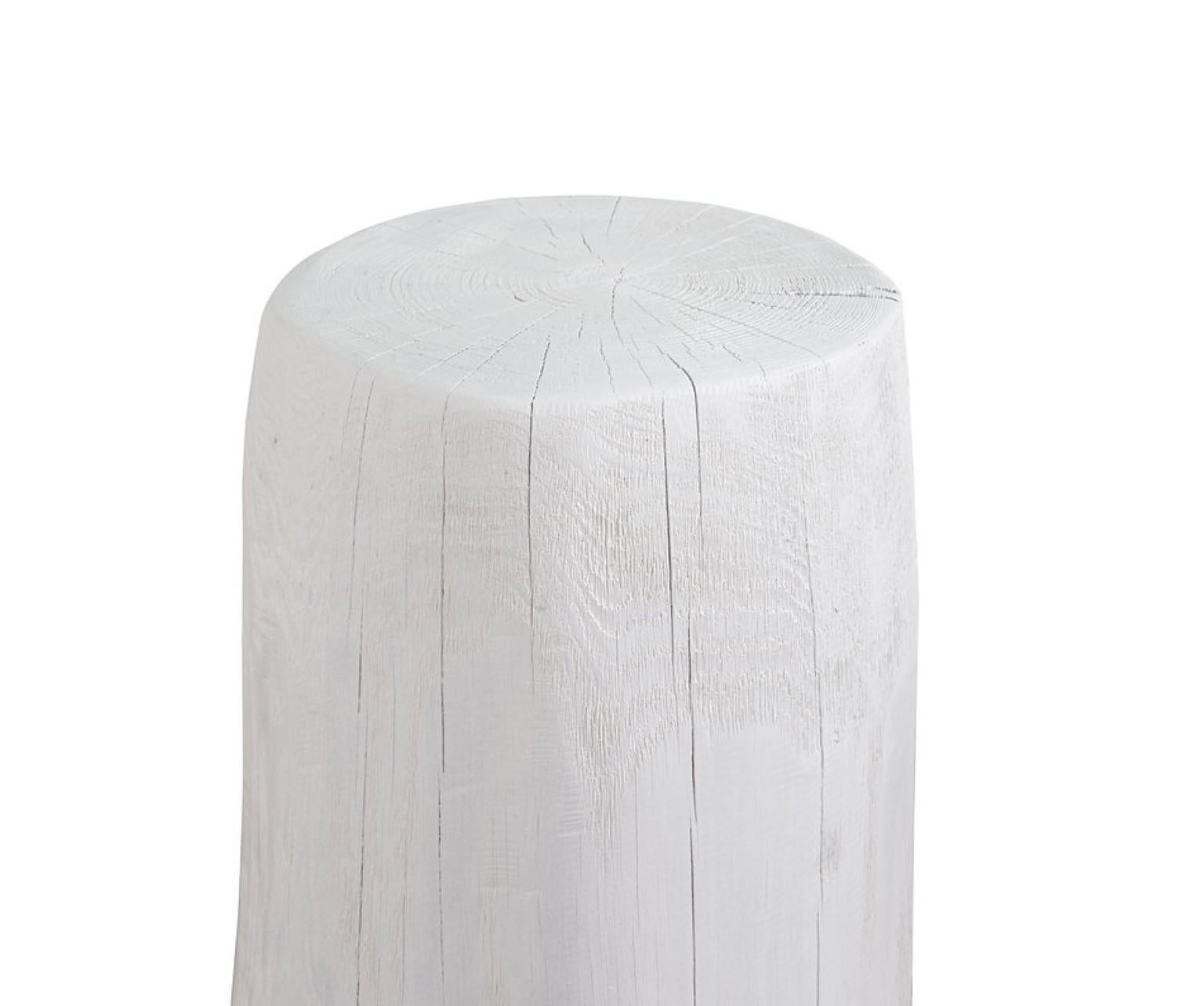 Turkish White Kabuk Coffee Table by Rectangle Studio For Sale