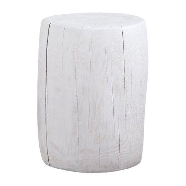 Mesa de centro Kabuk blanca de Rectangle Studio