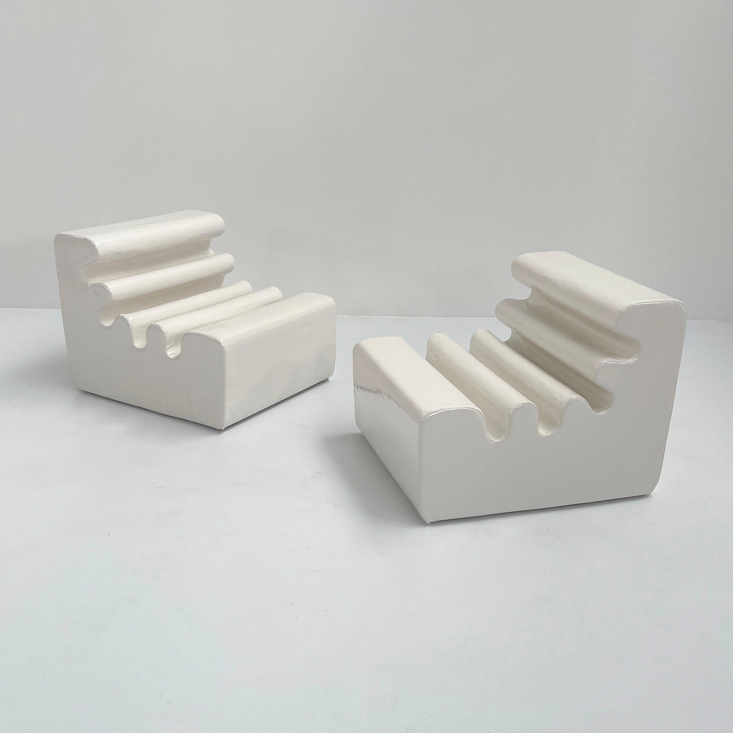 Space Age White Karelia Lounge Chair by Liisi Beckmann for Zanotta, 1960s