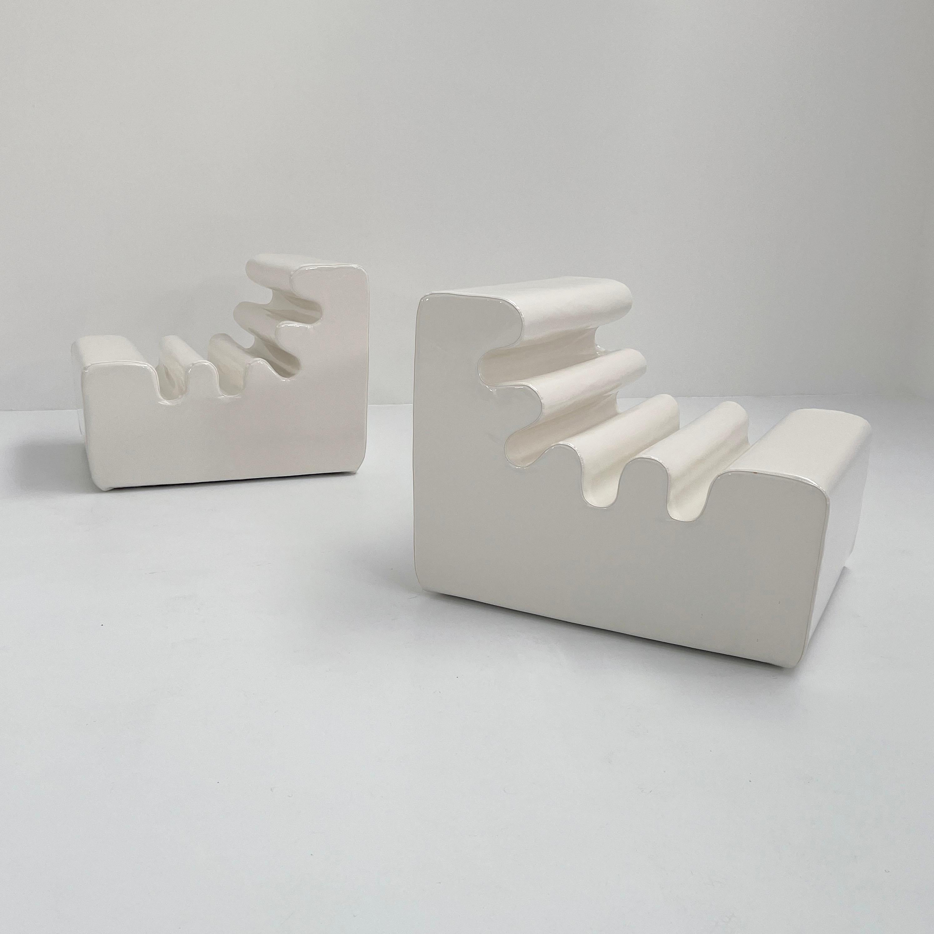 White Karelia Lounge Chair by Liisi Beckmann for Zanotta, 1960s In Good Condition In Ixelles, Bruxelles