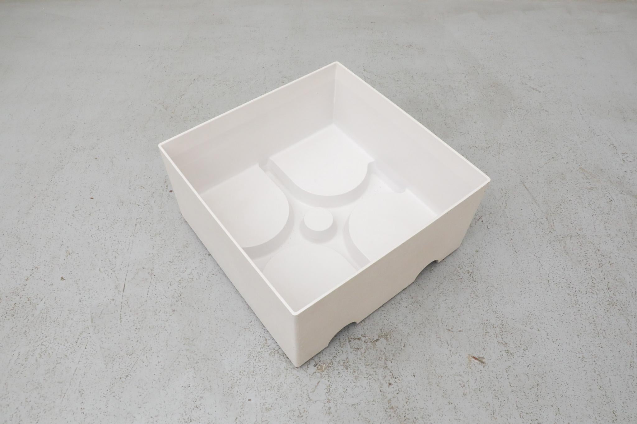 Late 20th Century White Kartell Stacking 