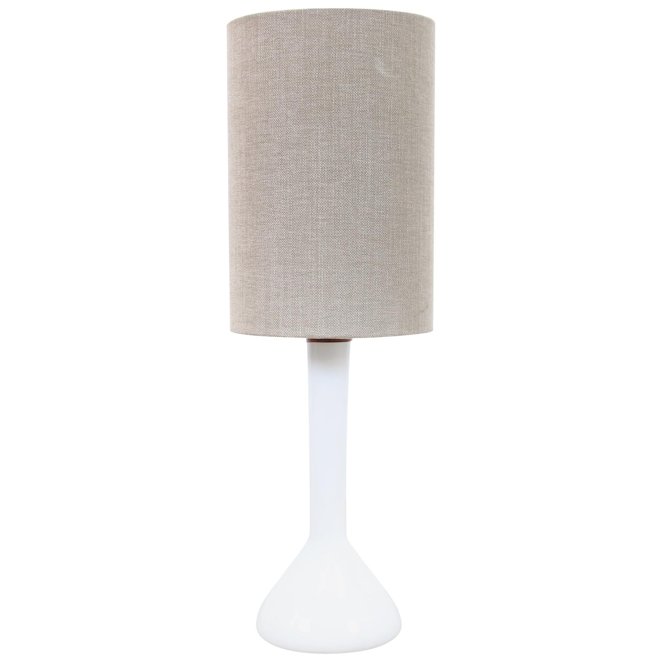 White Kastrup Holmegaard Table Lamp