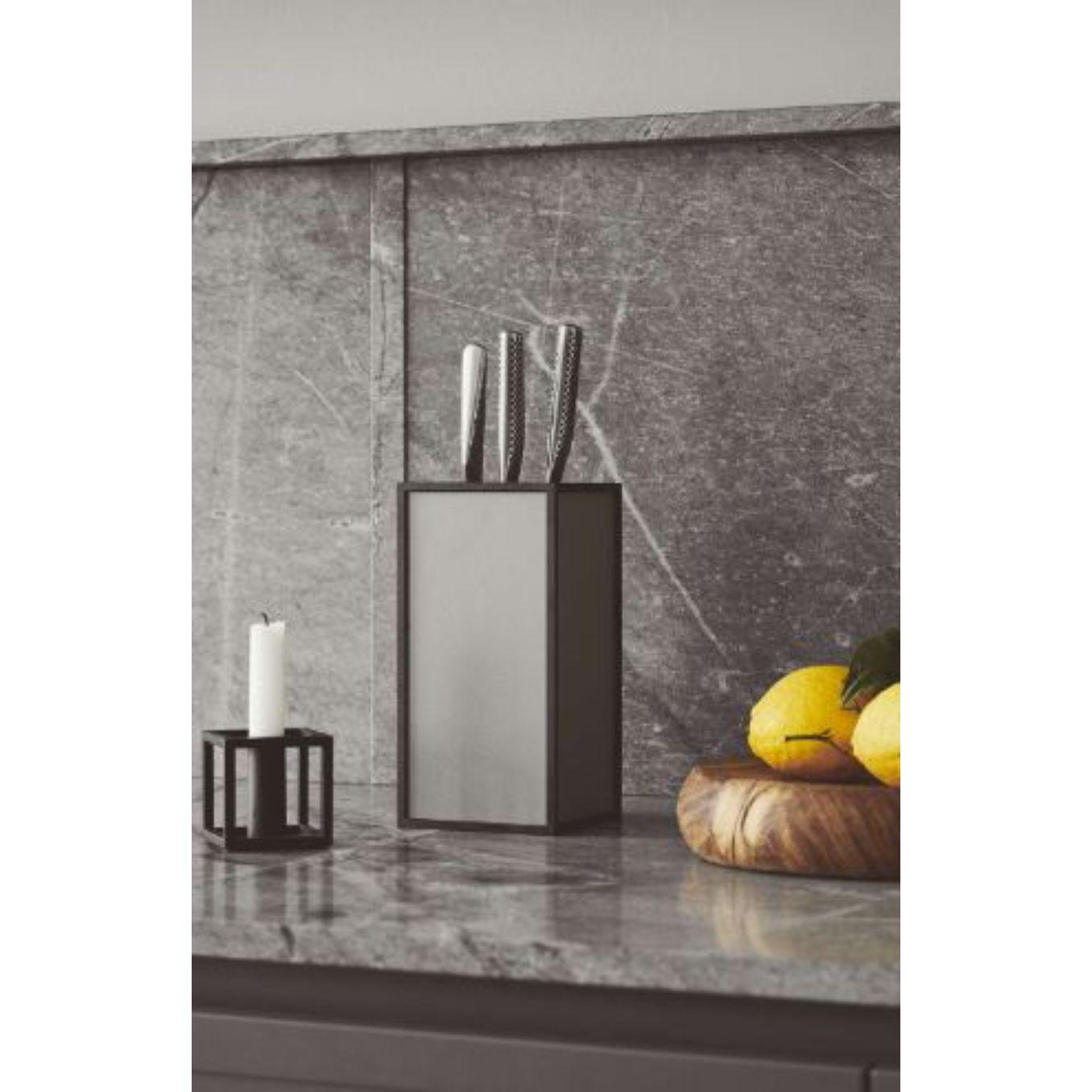Portacandele Kubus 4 bianco di By Lassen in vendita 4
