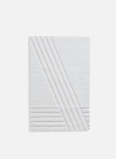 White Kyoto Rug I by AD Miller