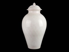 White Lace Heritage Vase by deBlona
