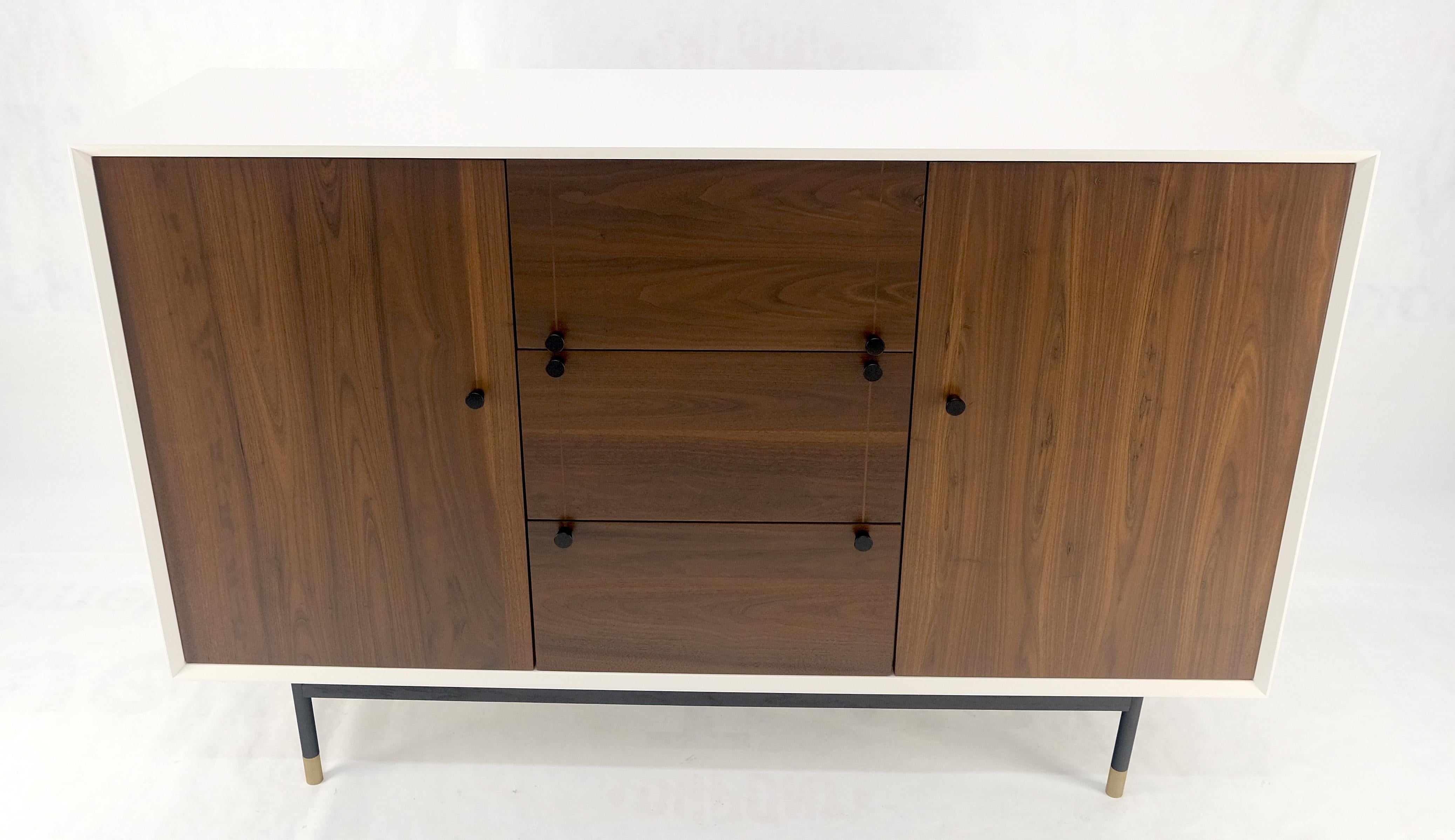 Americano Cassettone Credenza a due ante e 3 cassetti, alto 39