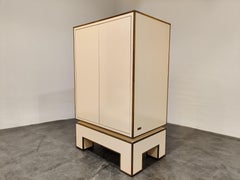 Mobile laccato bianco di Alain Delon, anni '70