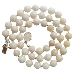 White "Lamb Fat" Jade Necklace