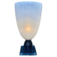 White Lamp in Murano Glass