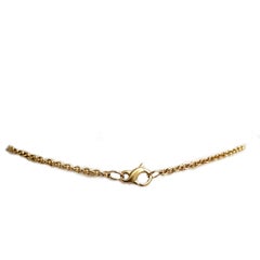 White Large Freshwater Pearls on 14k Yellow Gold Chain Paradizia Necklace