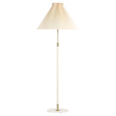 White Le Klint Floor Lamp No 351 by Aage Petersen Denmark, 1970´s
