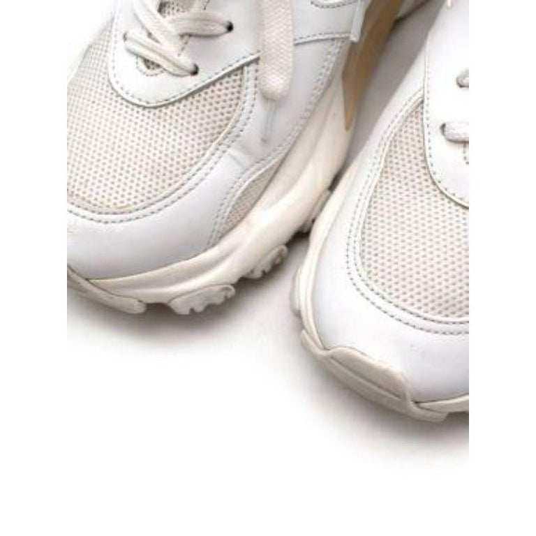 mens white mesh sneakers