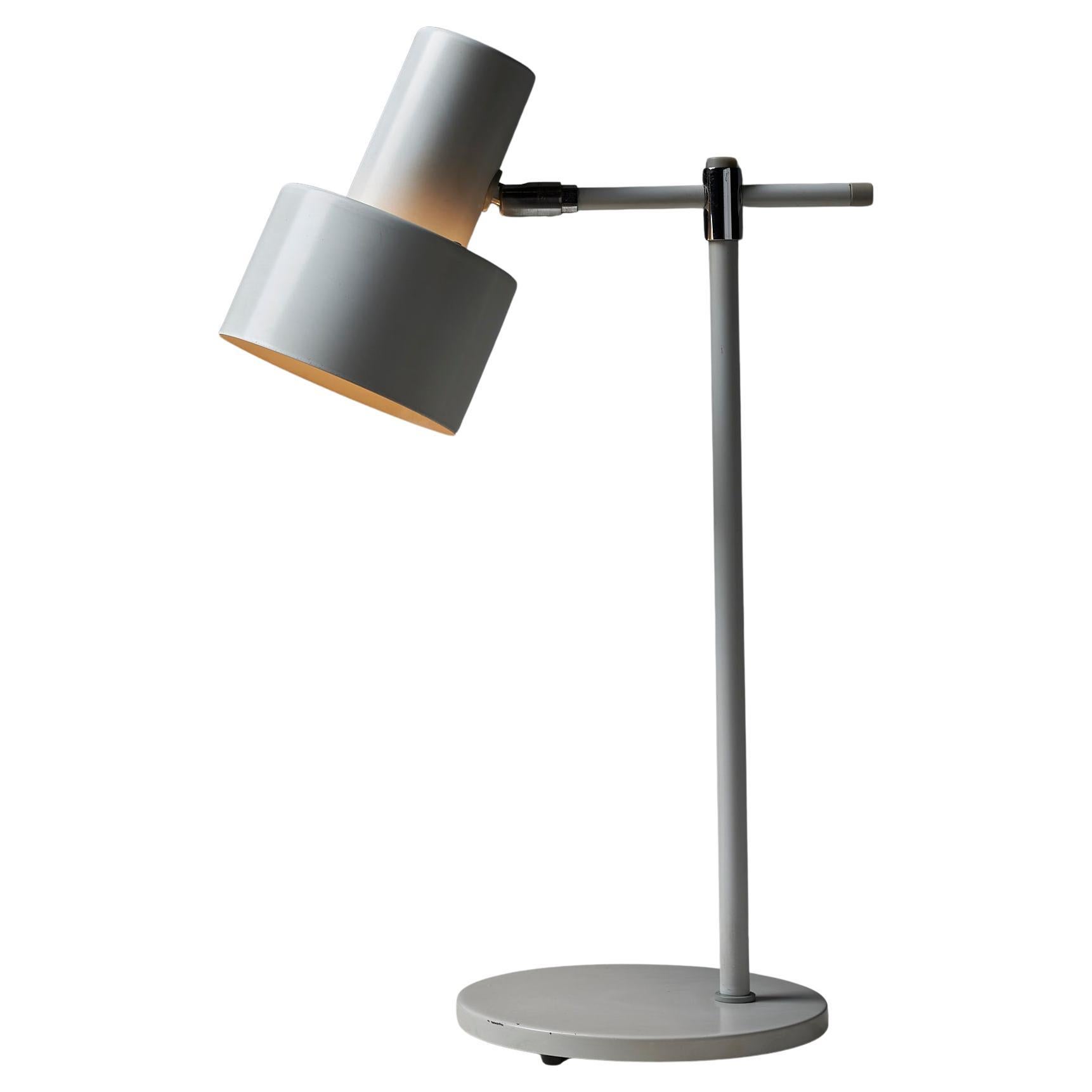 White "Lento" Desk Lamp by Jo Hammerborg (New Old Stock), 1960 in vendita
