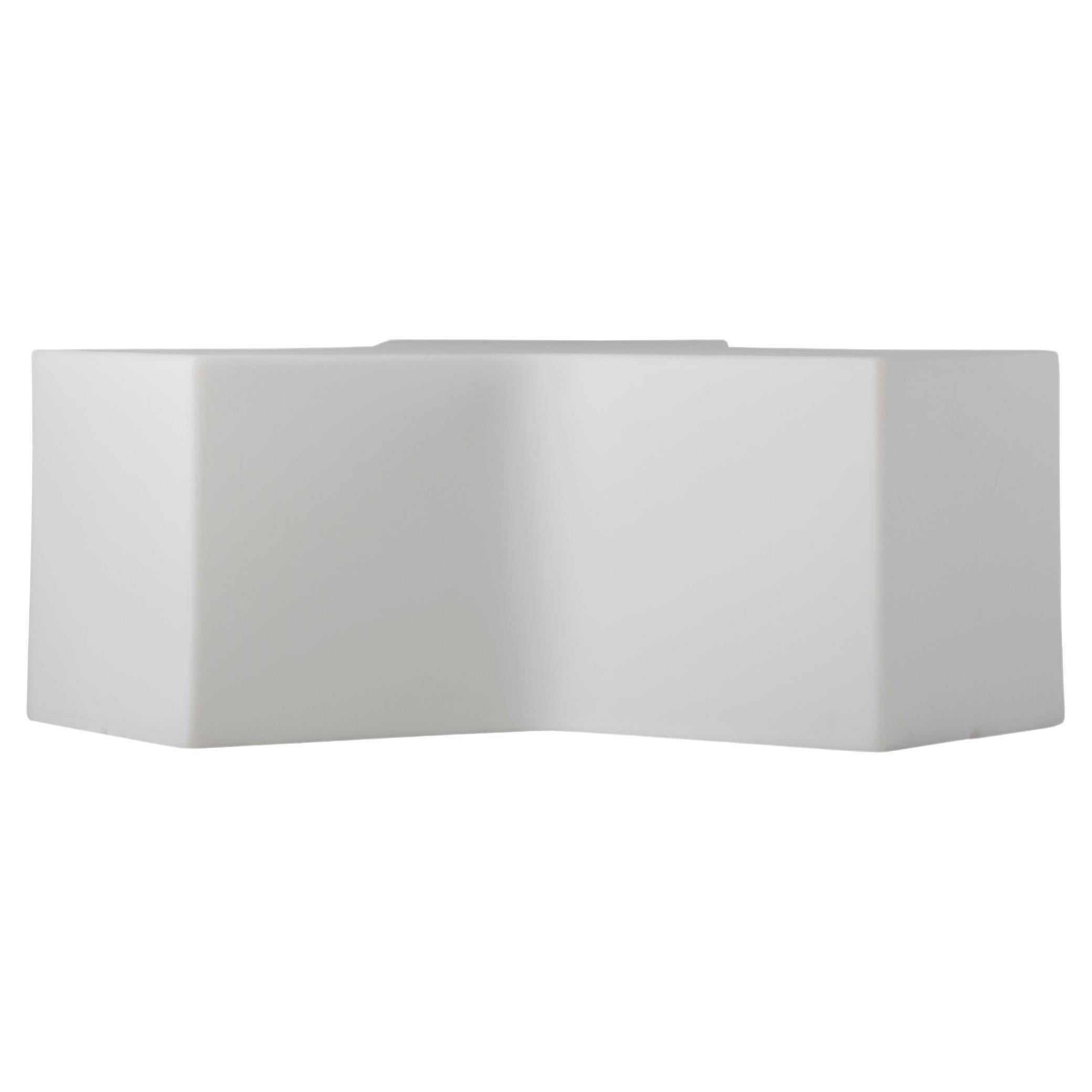 White Lighted Ypsilon Modular Seat by SLIDE Studio
