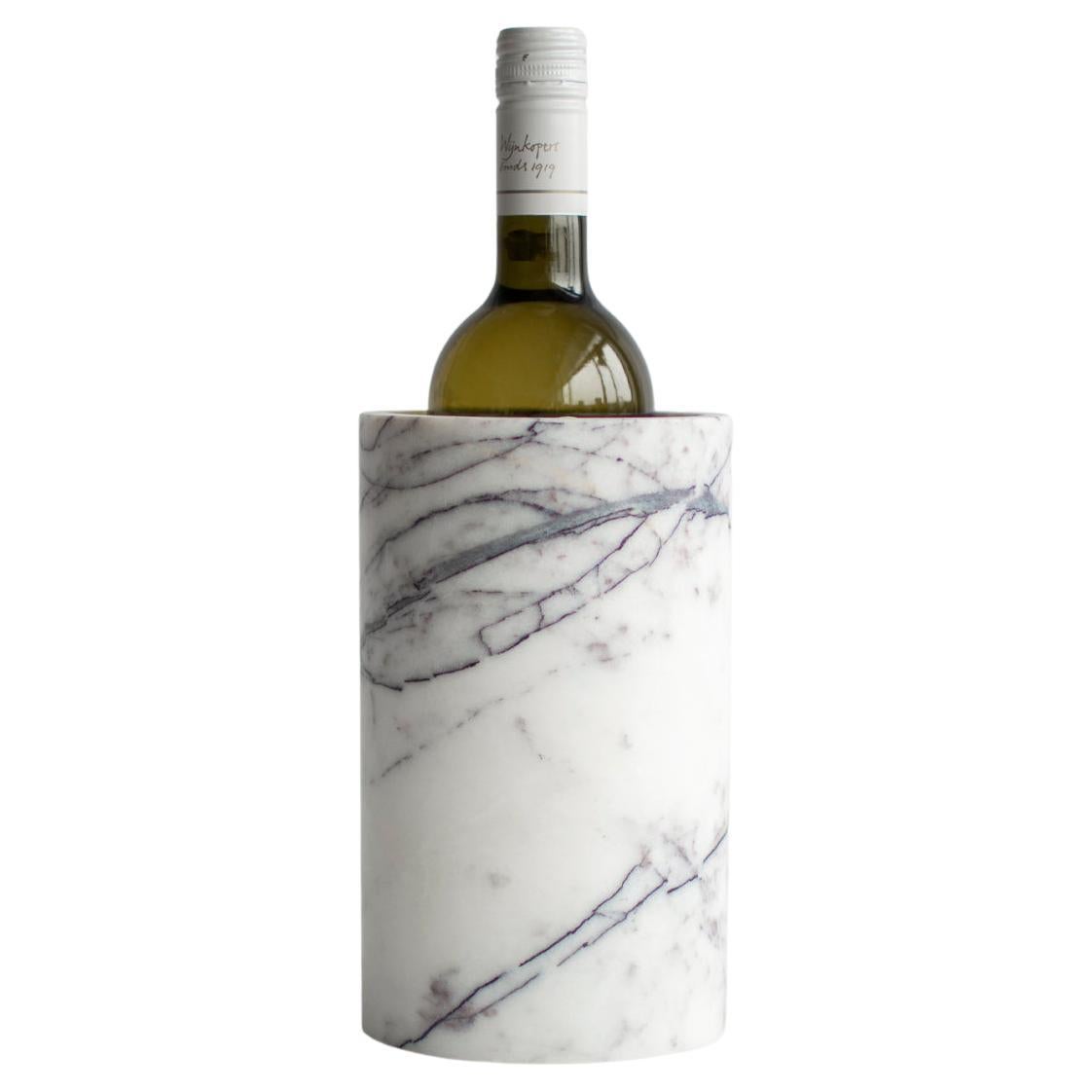 Coolers G, Bottle Cooler in Marble and Brass by Pietro Russo for