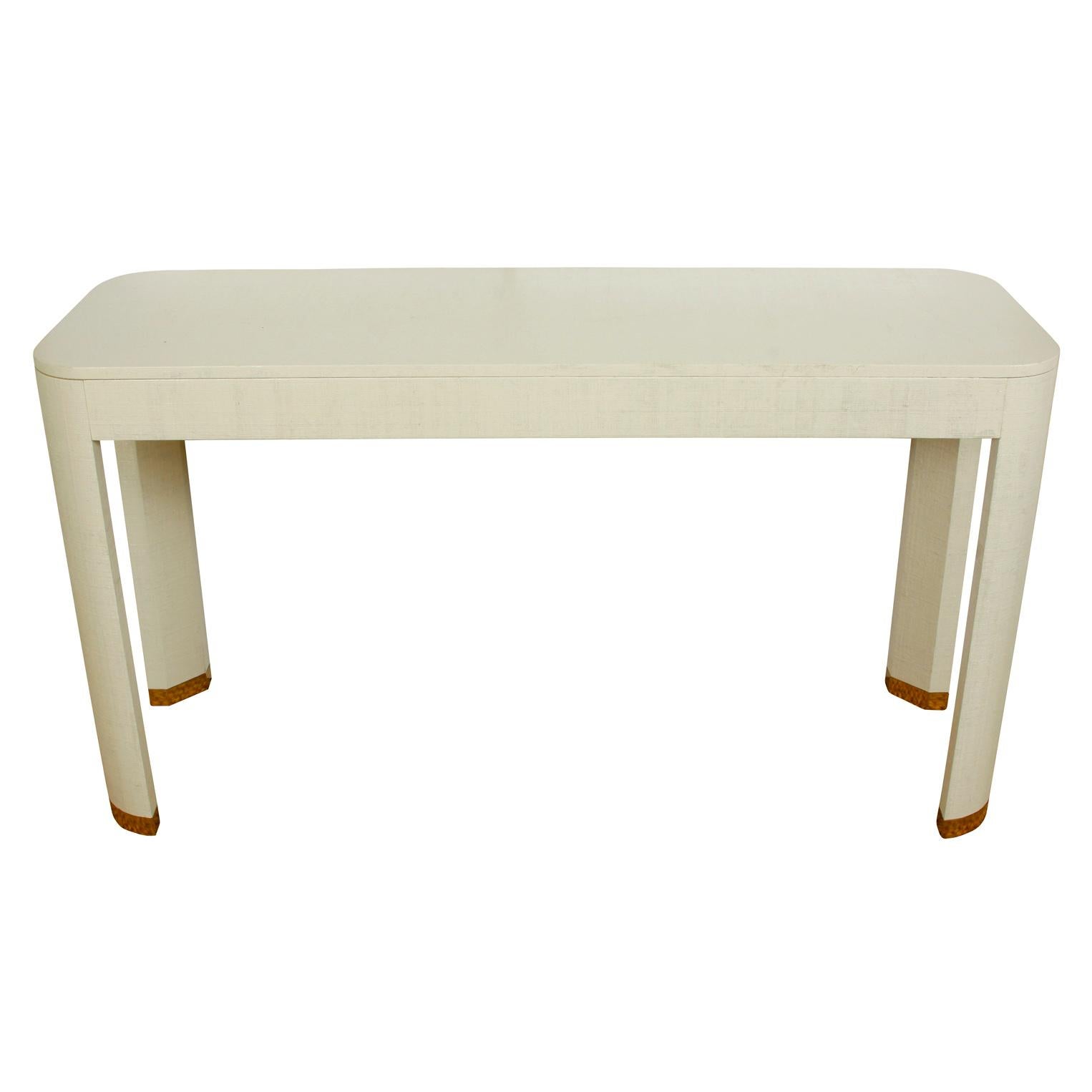 linen console
