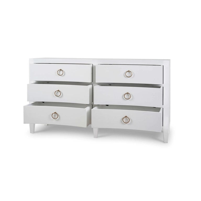 White Linen Wrapped Modern Dresser For Sale at 1stDibs White Linen Wrapped Modern Dresser For Sale at 1stDibs