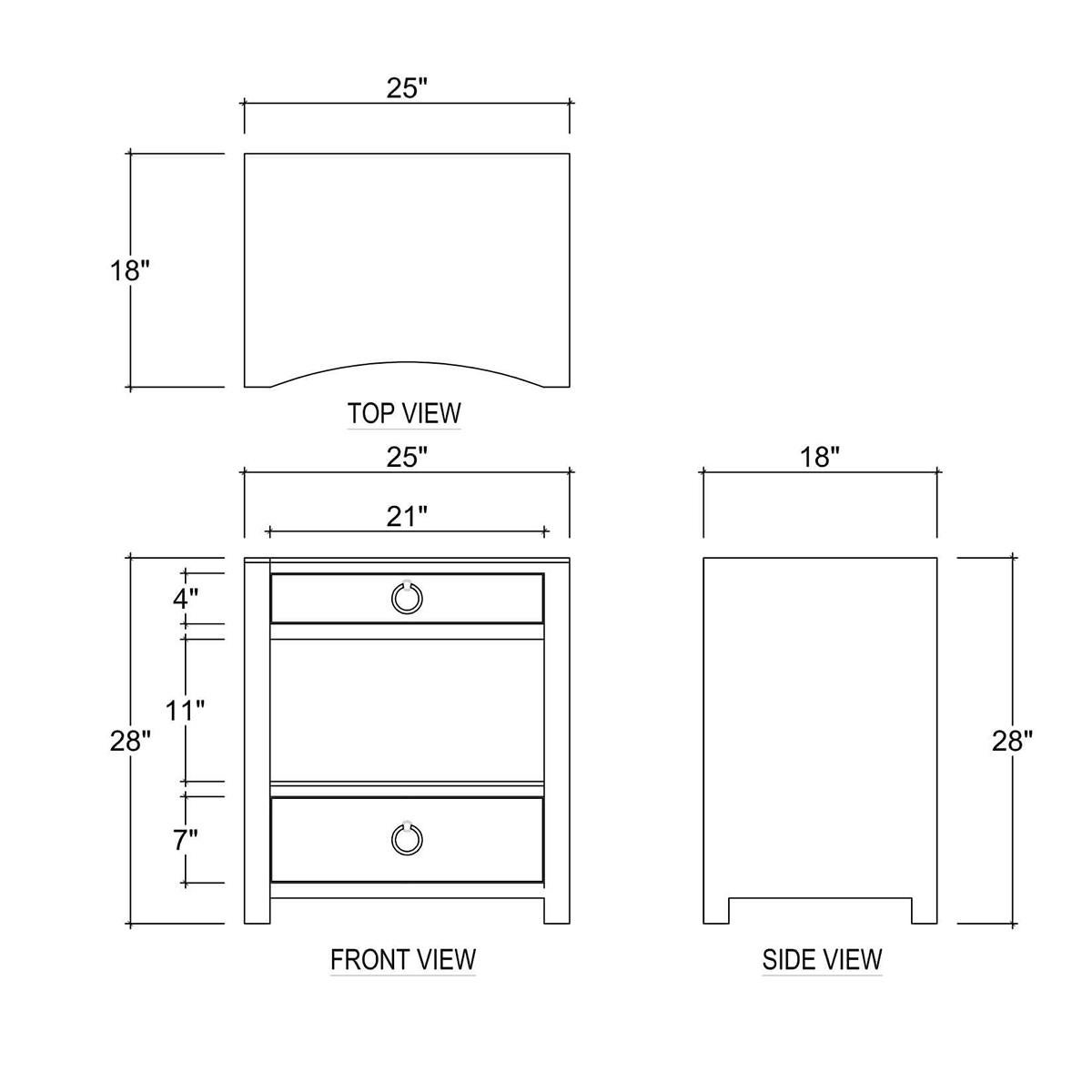 White Linen Wrapped Nightstand For Sale 4