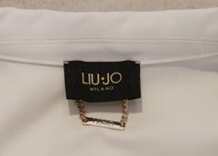 White Liu Jo Milan Jacket with Lace Detail