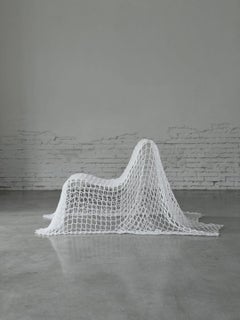 White Lounge Chair 01 by Iranzo