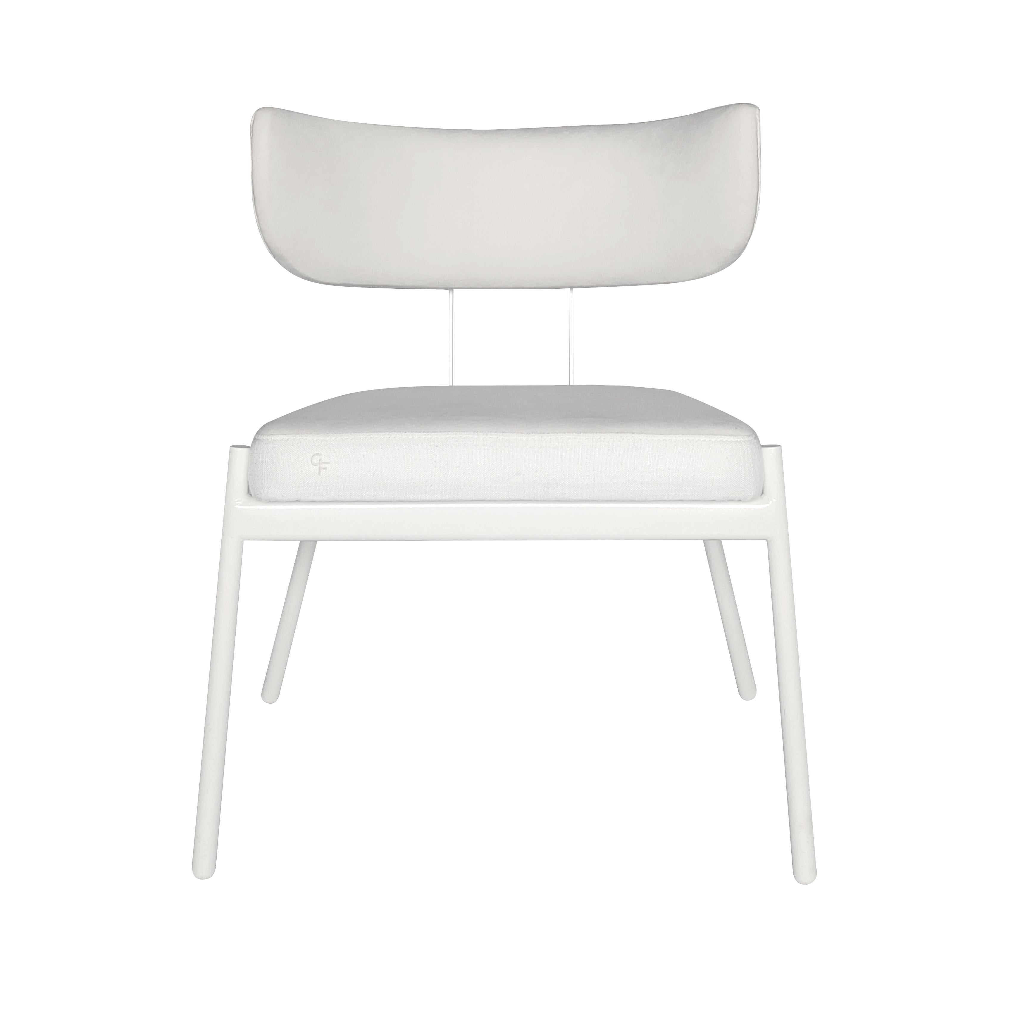 White Love chair by Gabriel Freitas In New Condition For Sale In São Paulo, SP