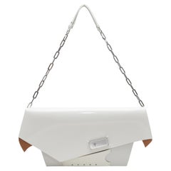 Bolso blanco Maison Margiela Snatched Classique