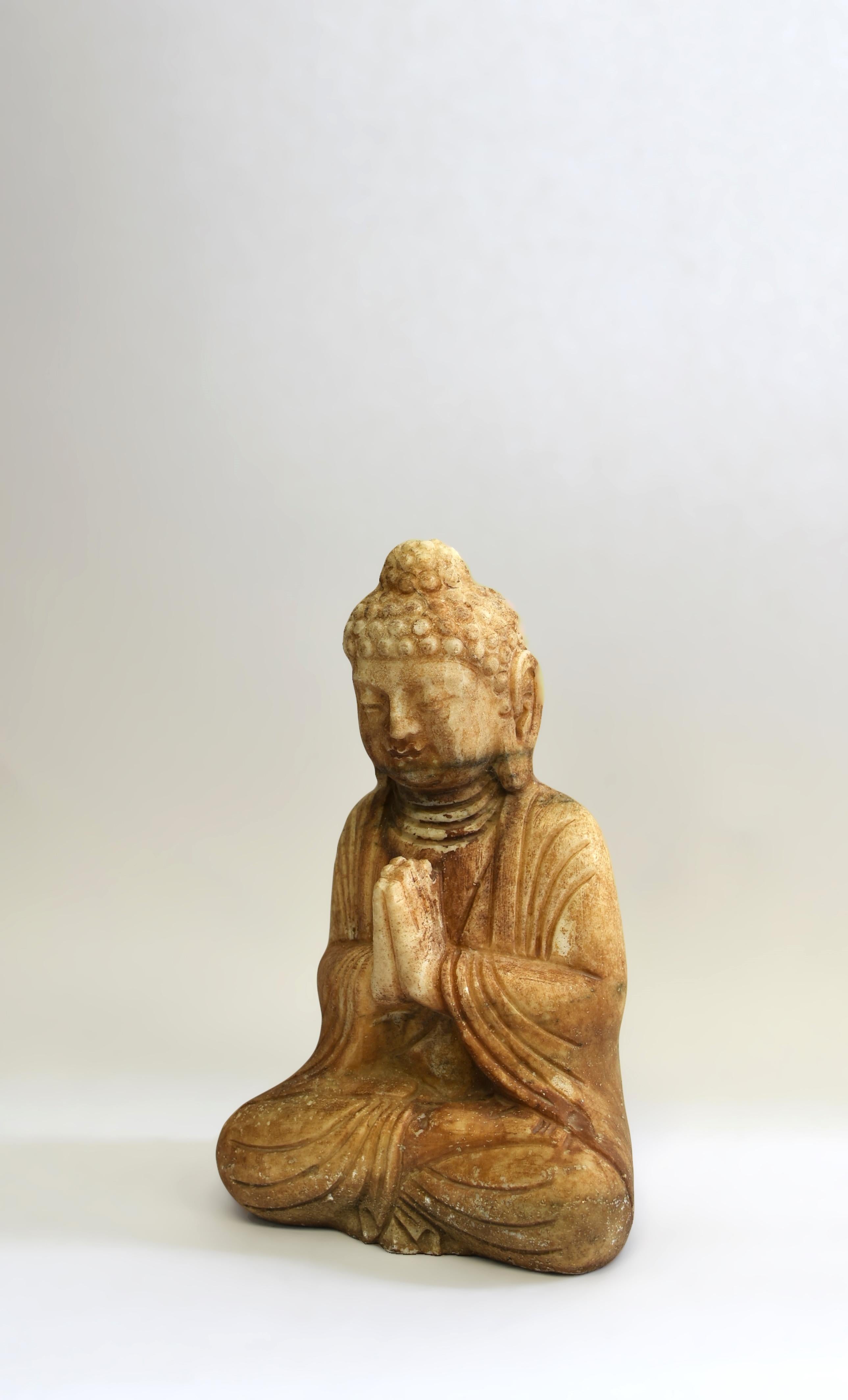 White Marble Buddha Statue For Sale 6