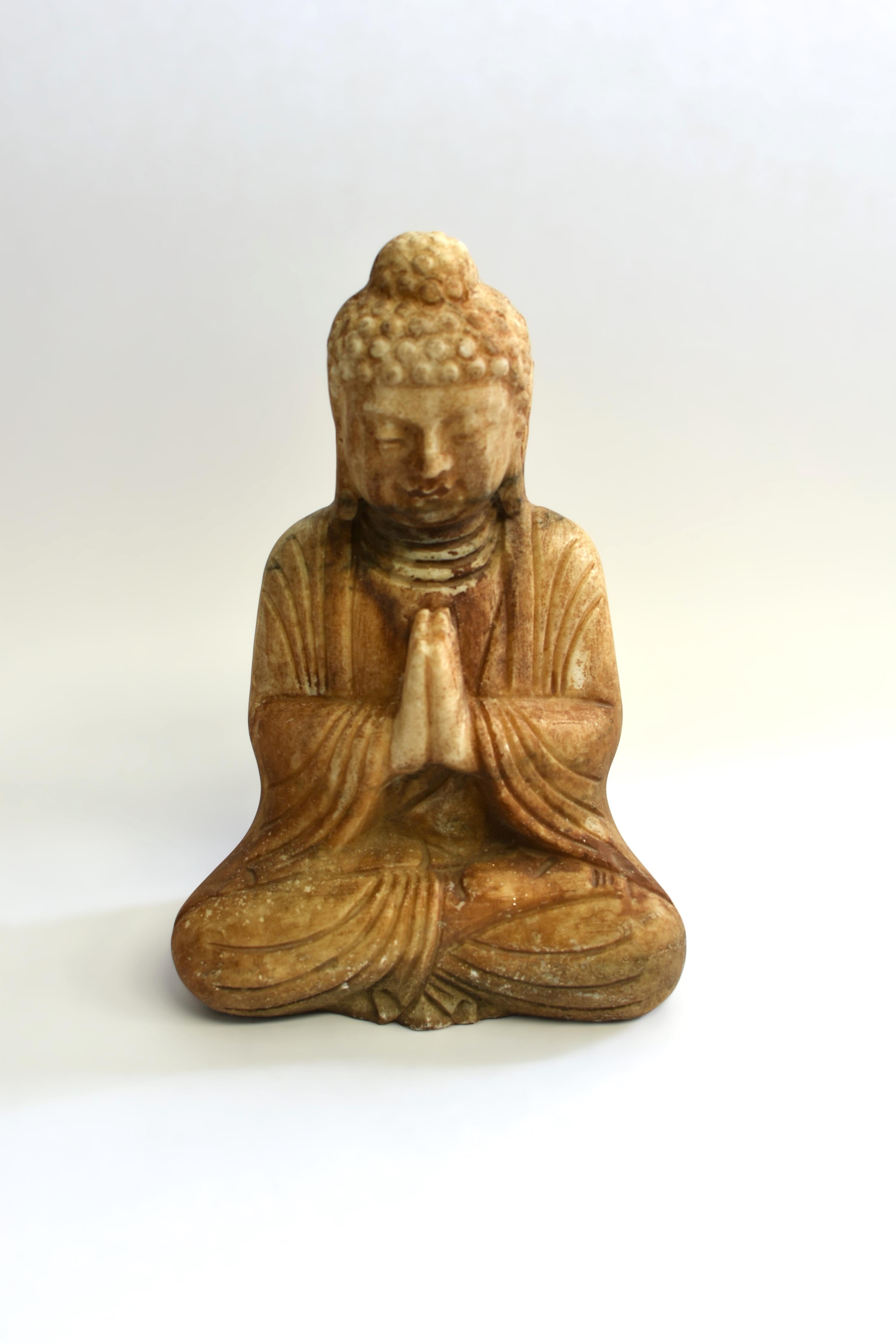 White Marble Buddha Statue For Sale 8