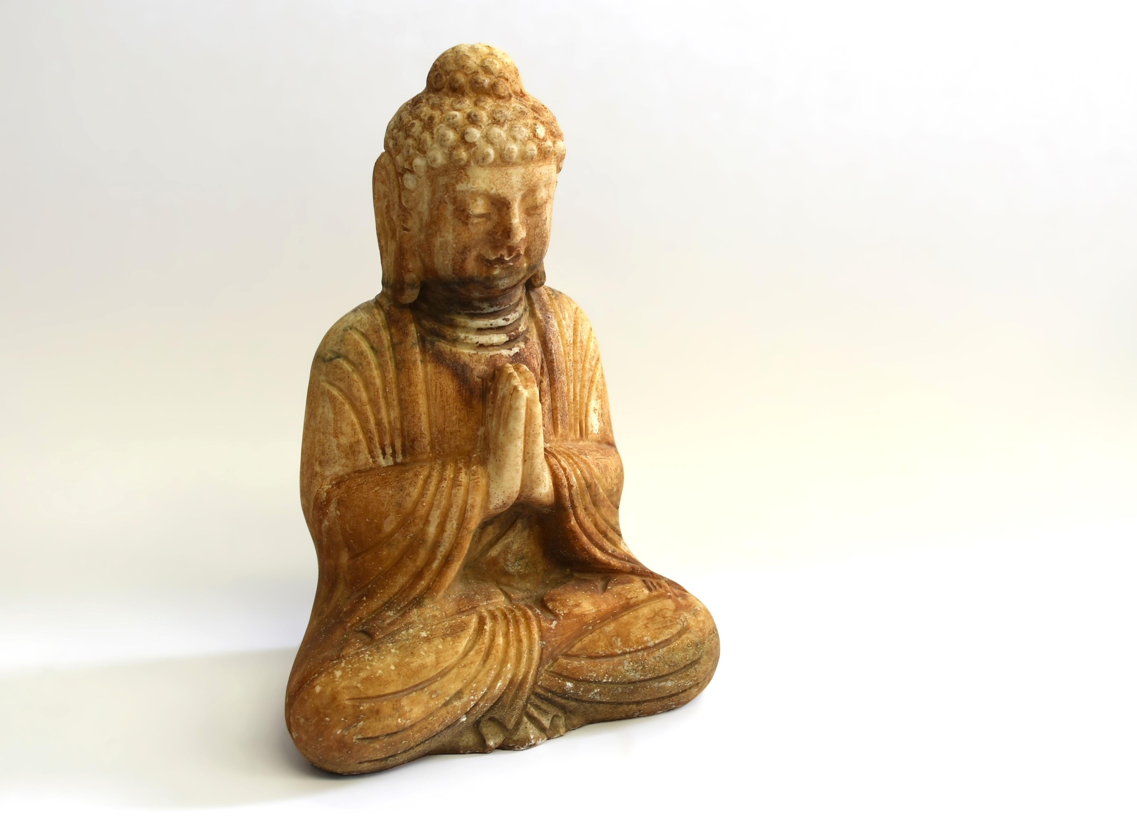 White Marble Buddha Statue For Sale 10