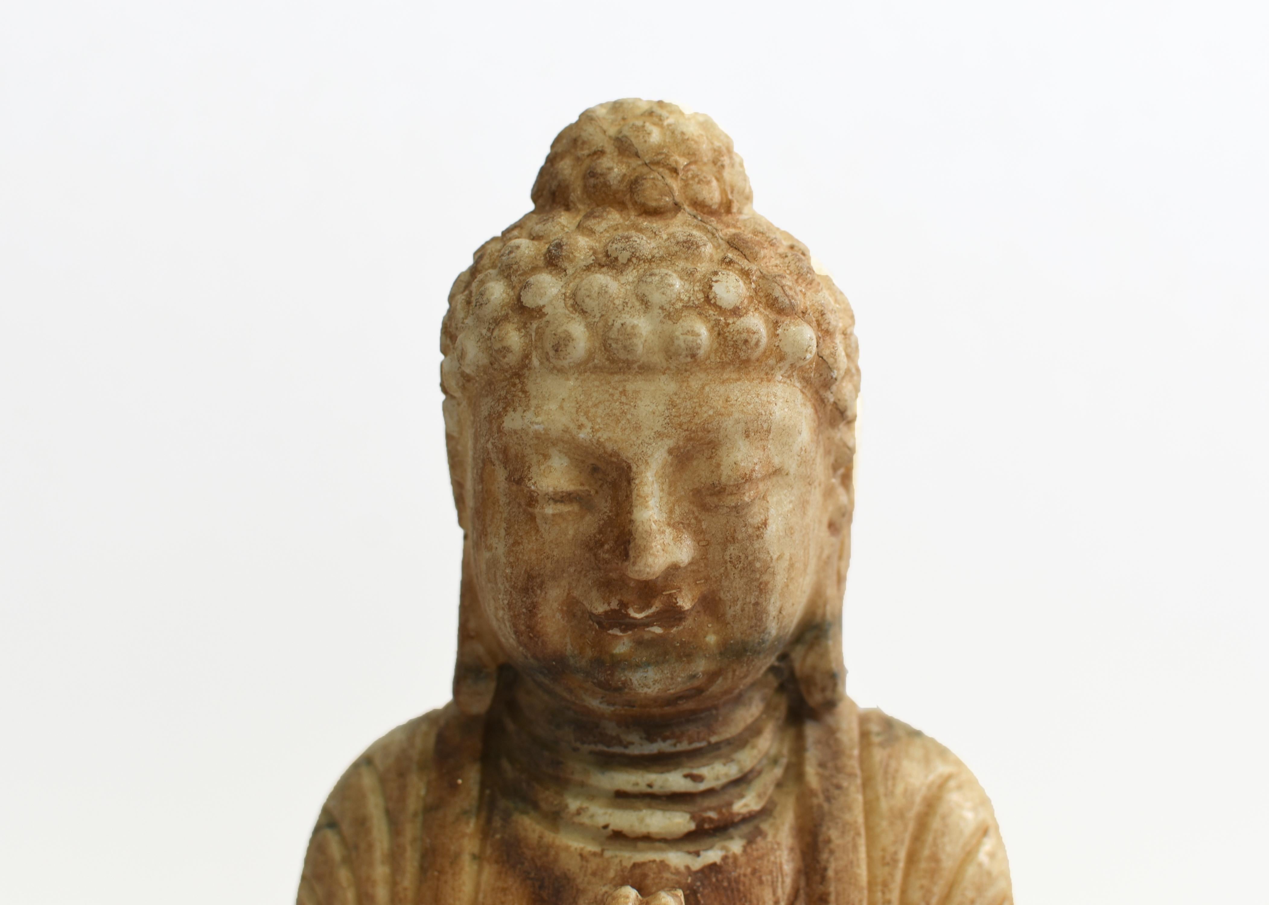 White Marble Buddha Statue For Sale 12