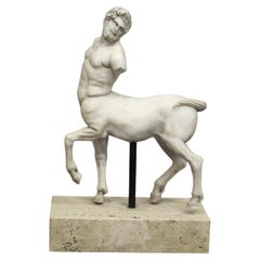 White Marble Centaur Sculpture