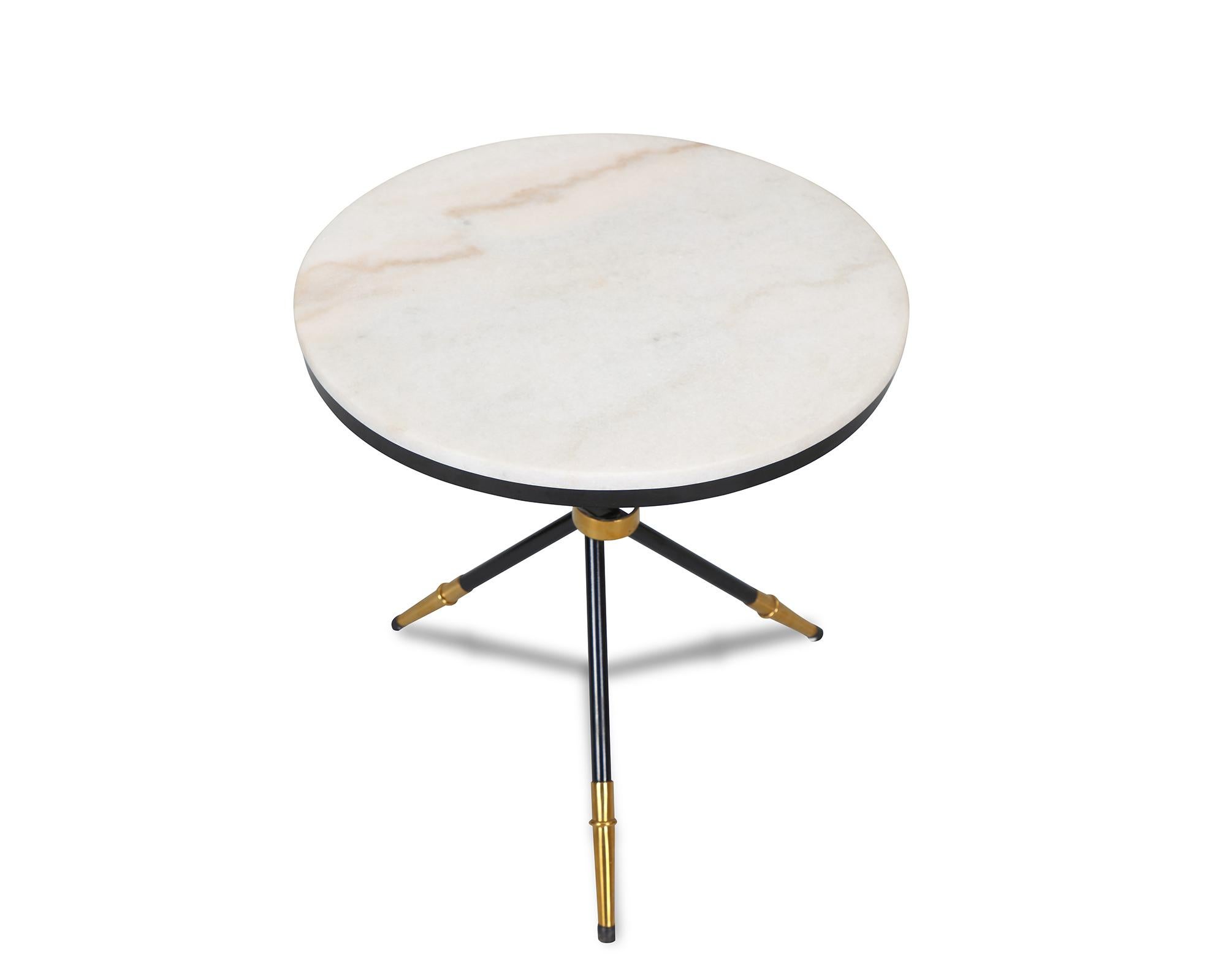 Modern White Marble Coffee Table