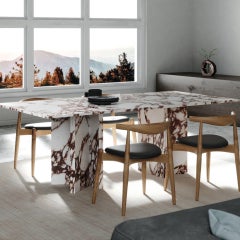White Marble Dining Table