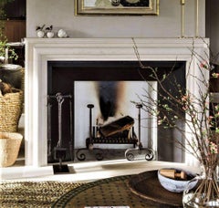White Marble Fireplace Mantle Surrounds, Made to Order
