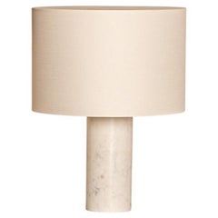 Pipito-Tischlampe aus weißem Marmor von Simone & Marcel