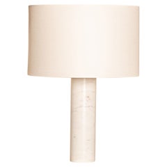Lampe à poser Pipo en marbre blanc par Simone & Marcel