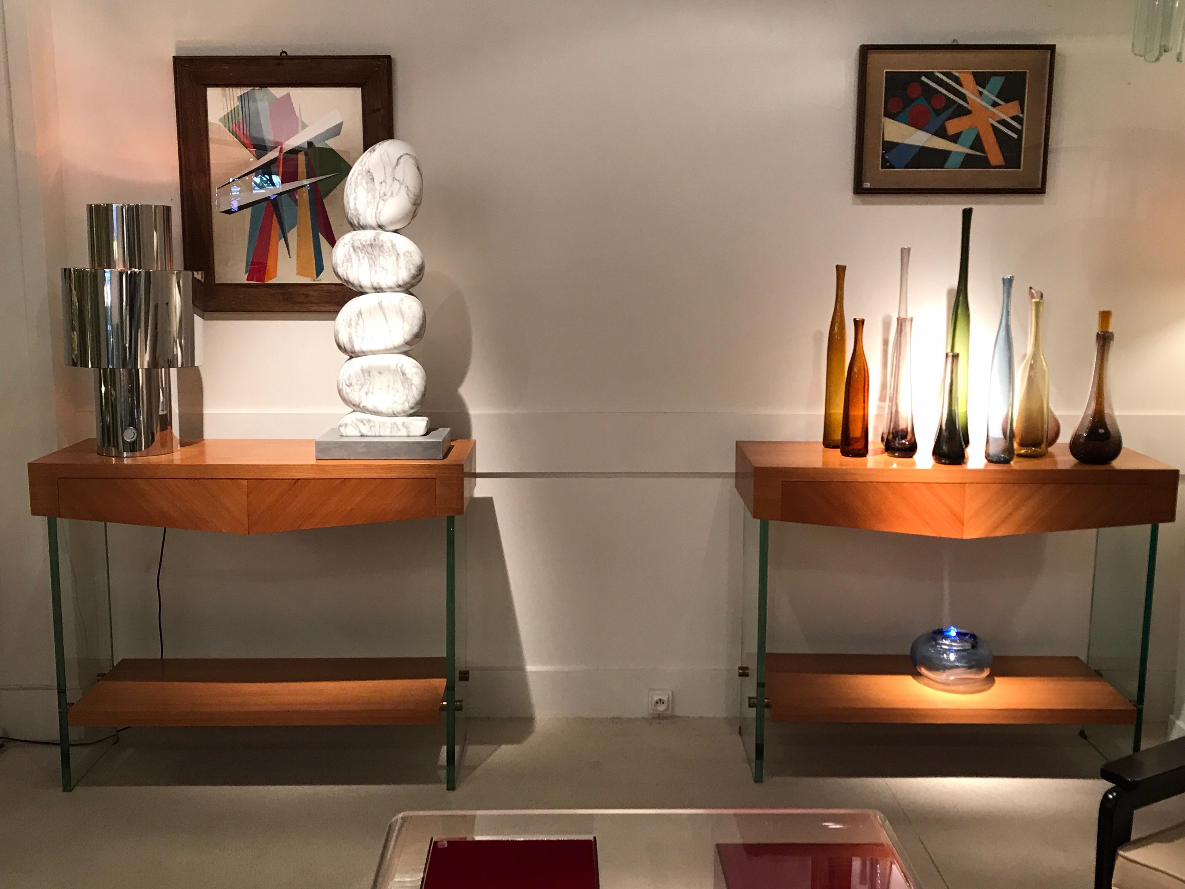 White Marble Sculpture by Jean Frederic Bourdier 7