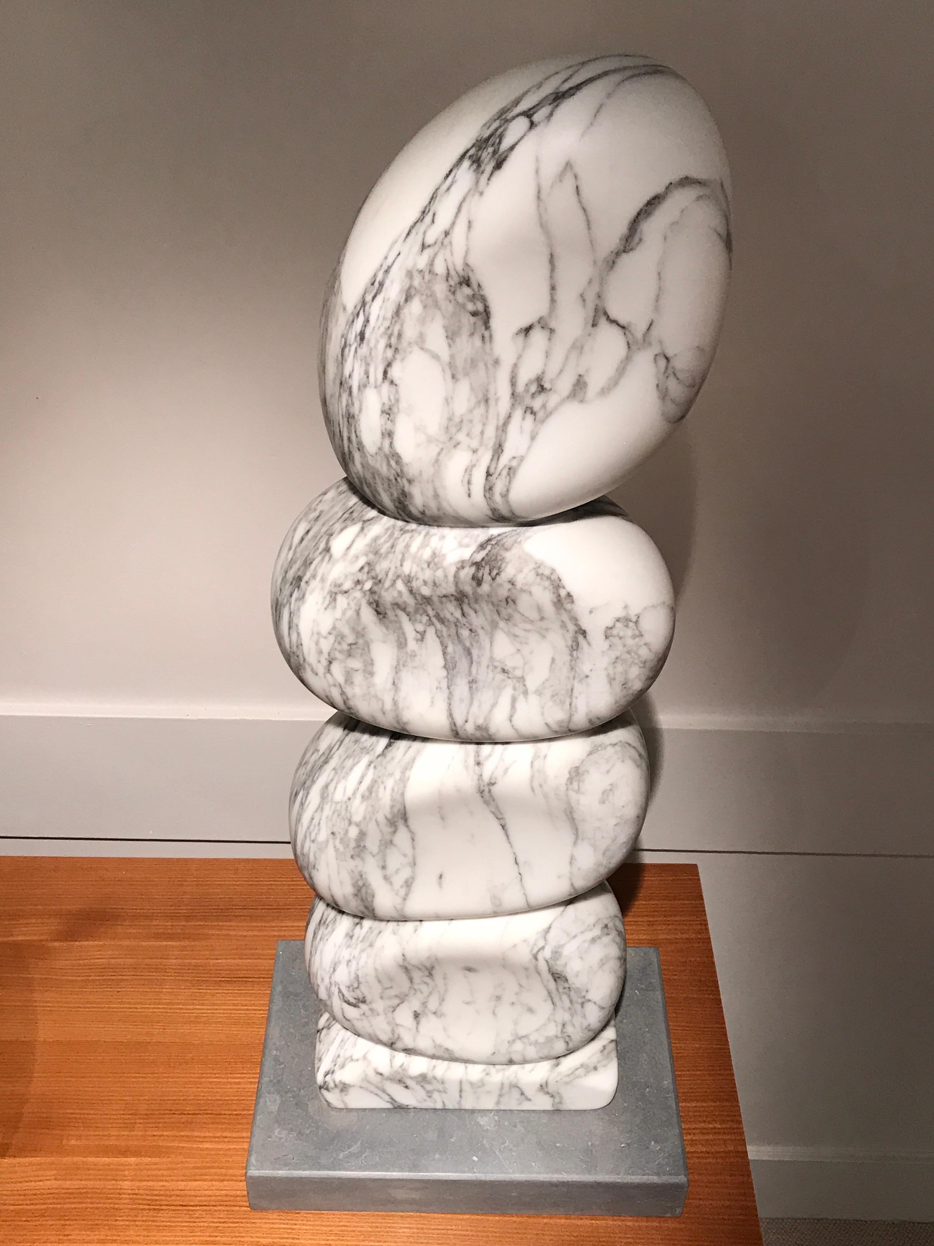 White Marble Sculpture by Jean Frederic Bourdier In Excellent Condition In Saint-Ouen, FR