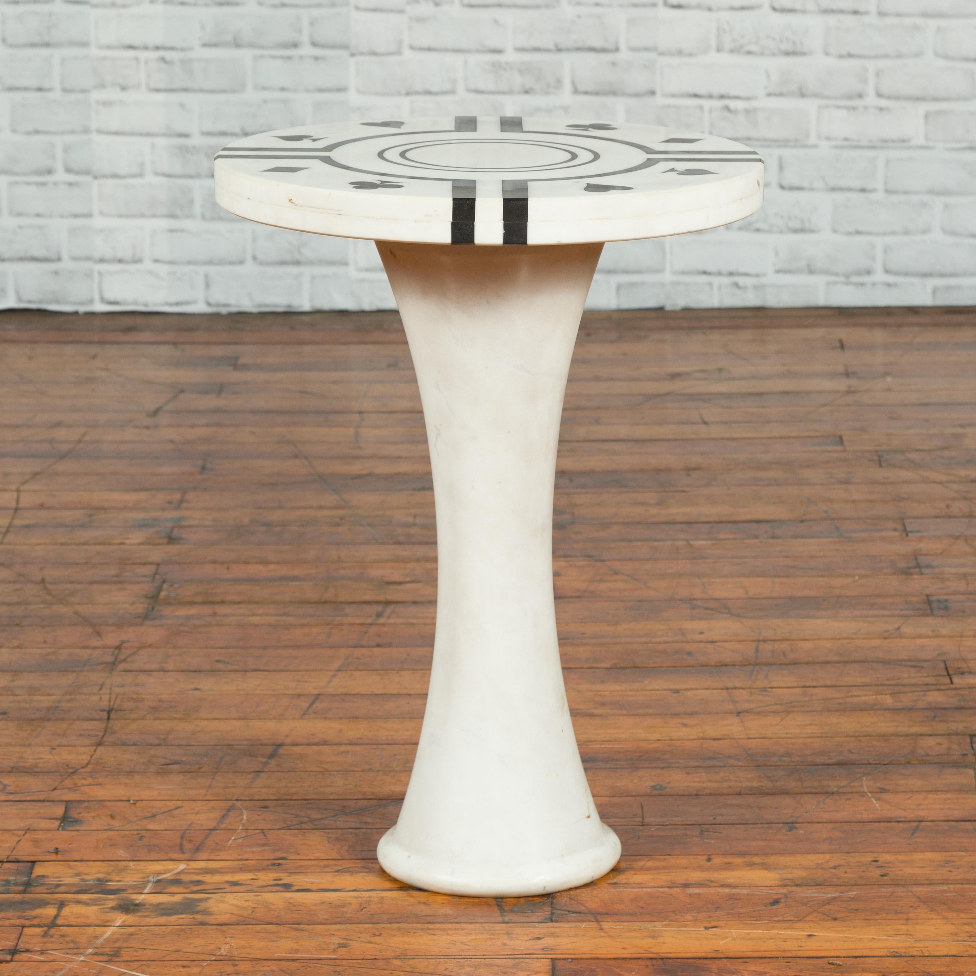 hourglass table base