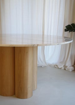 Table ronde Axis, dimensions personnalisables, Sergio Prieto