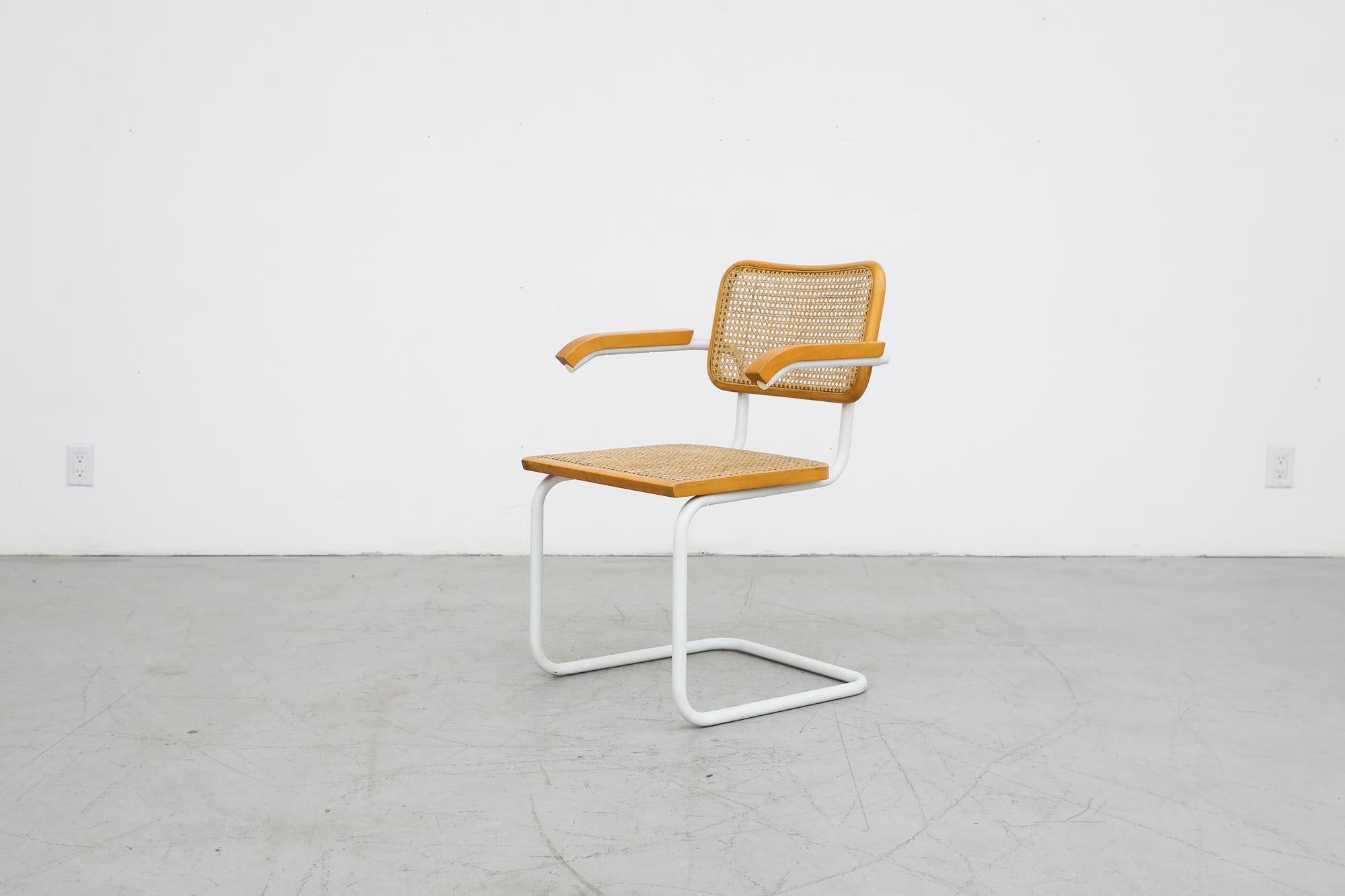 white cesca chair