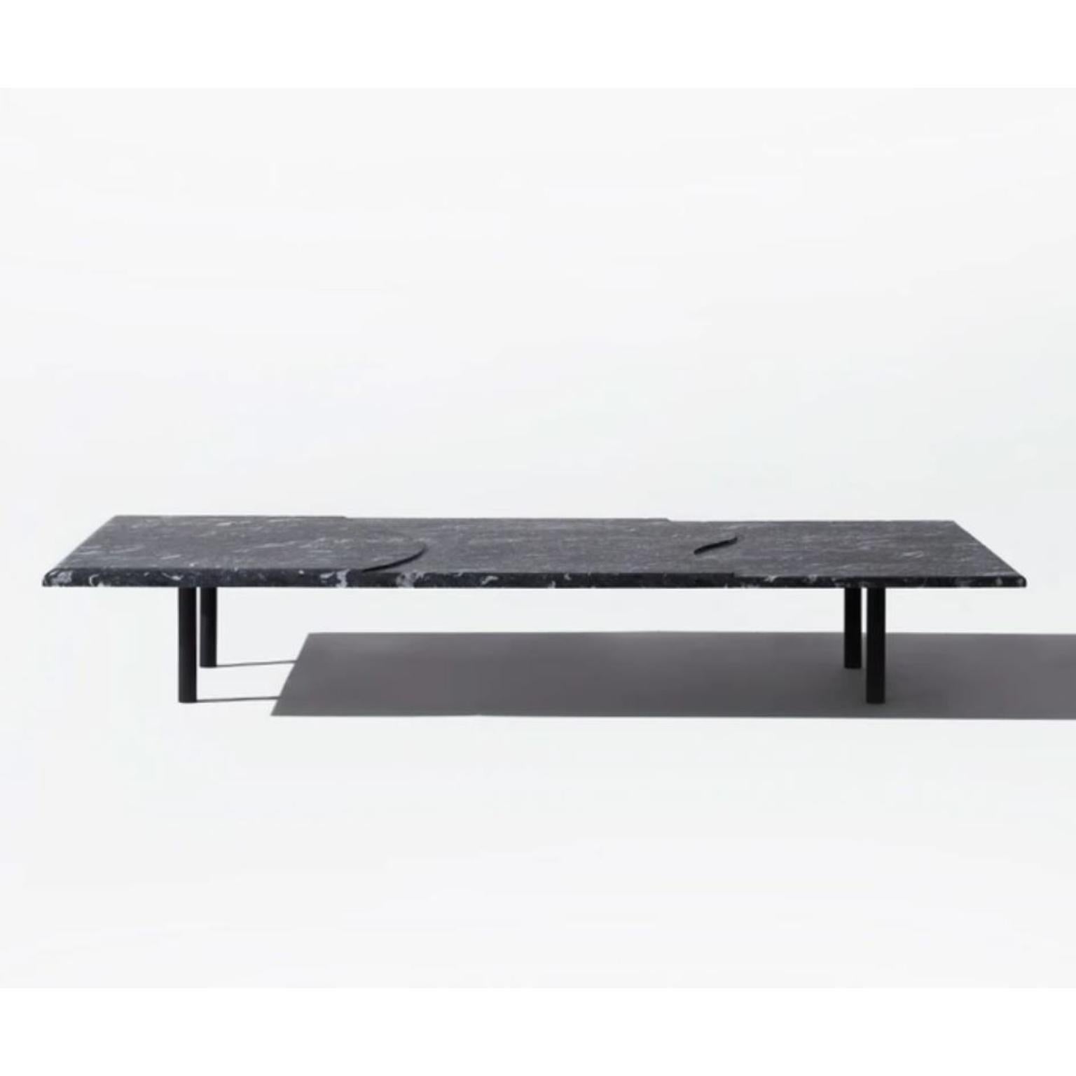 Post-Modern White Maré Coffee Table by Wentz For Sale