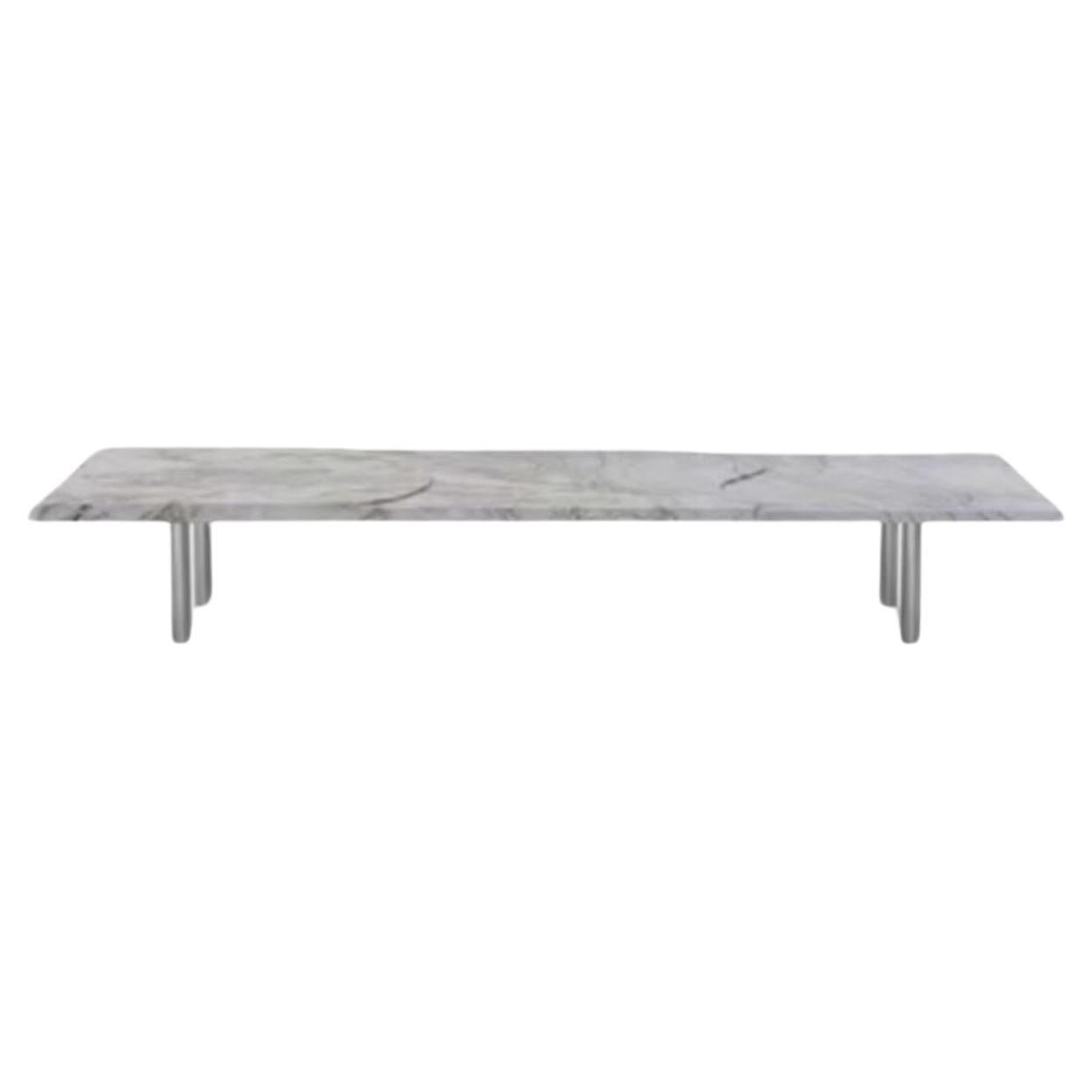 White Maré Coffee Table by Wentz For Sale