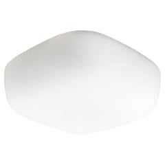 White Mat Opaline Glass Flush Mount by BEGA Limburg