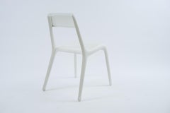 White Matt Leggera Chair by Zieta